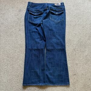 Vintage y2k 2000s CEO baggy wide leg bootcut jeans 10 inch leg opening 40x30.5